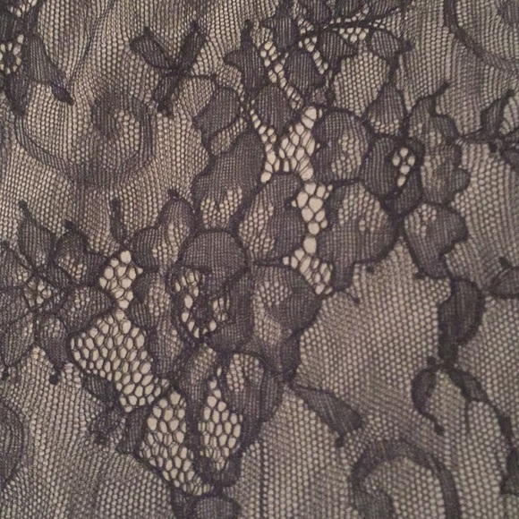 Ecetera Black Lace Short Sleeved Top. Small - Picture 7 of 7